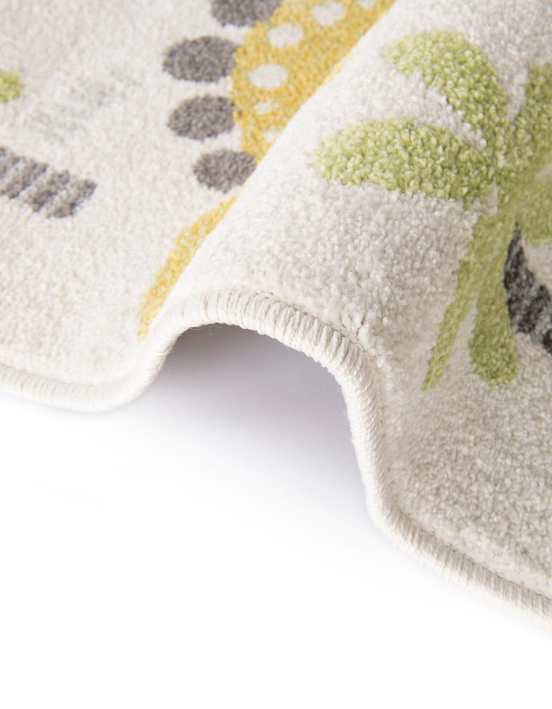 Playful Patterns Collection Area Rug - Pastiche Rectangle Ivory lifestyle 10