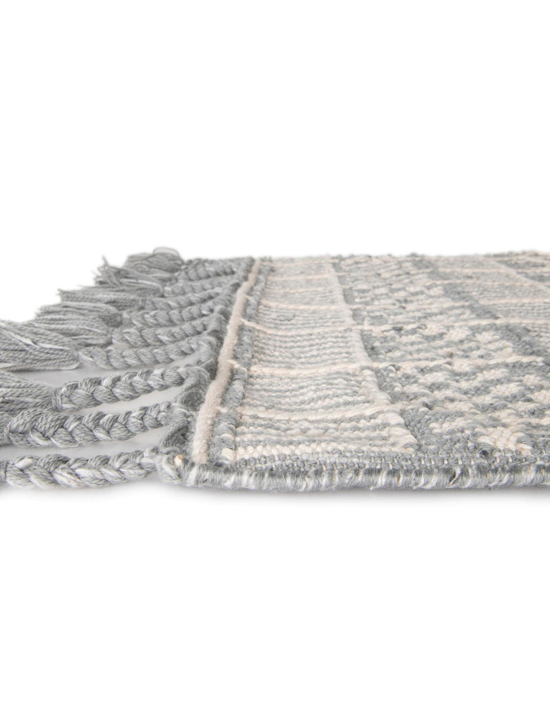 Sustainable Nomad Terrace Collection Area Rug - Reef Rectangle Cool Gray lifestyle 82