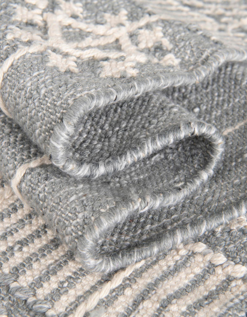 Sustainable Nomad Terrace Collection Area Rug - Reef Rectangle Cool Gray lifestyle 118