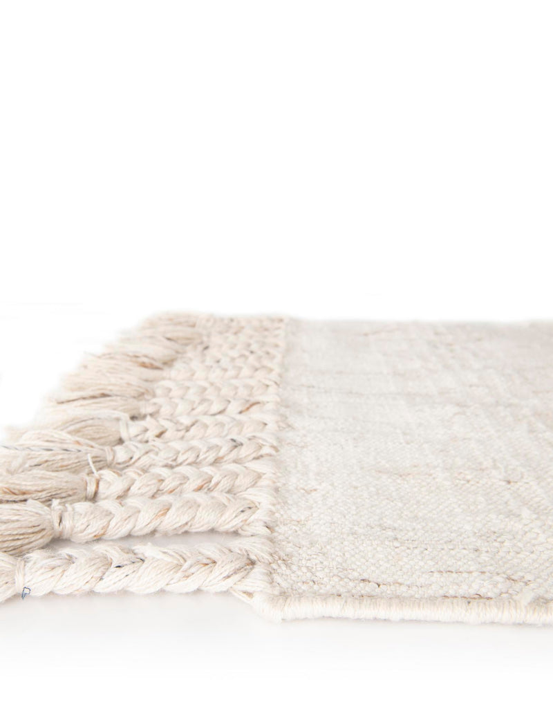 Sustainable Nomad Terrace Collection Area Rug - Reef Rectangle Ivory lifestyle 84