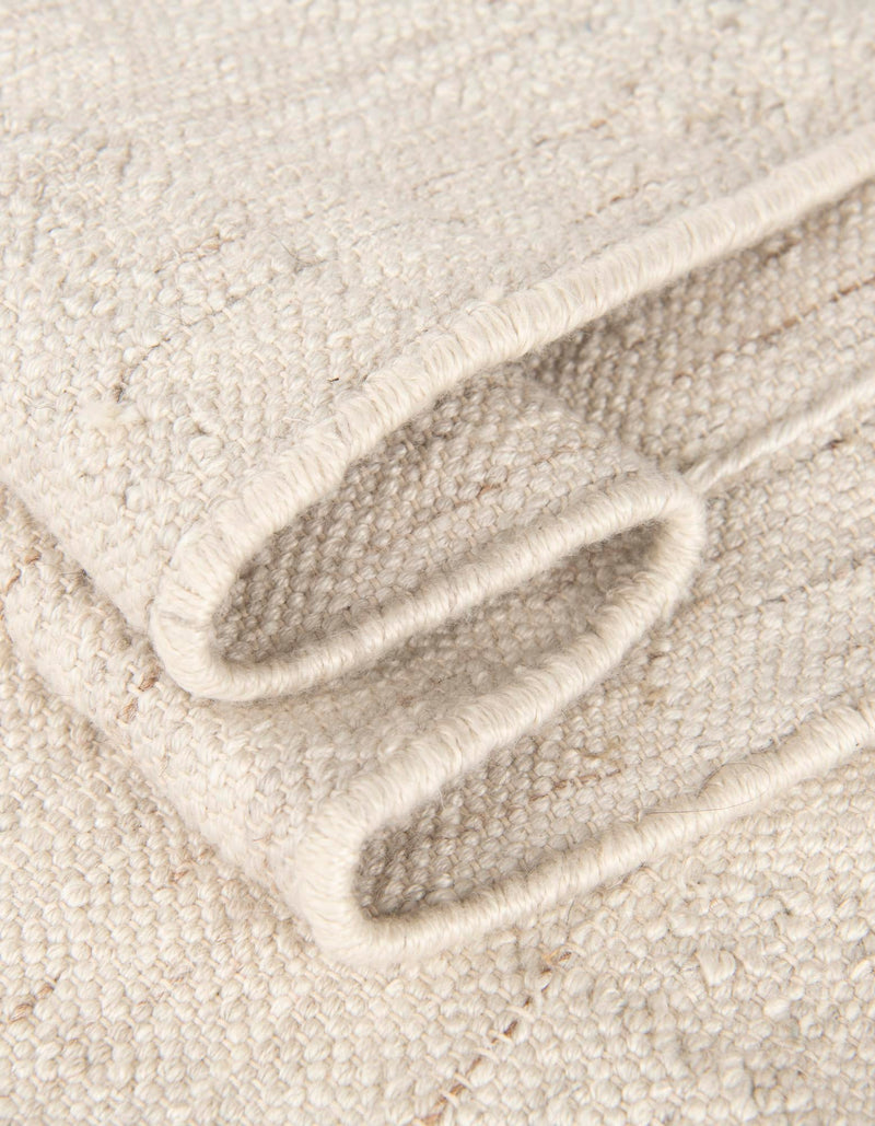 Sustainable Nomad Terrace Collection Area Rug - Reef Rectangle Ivory lifestyle 120