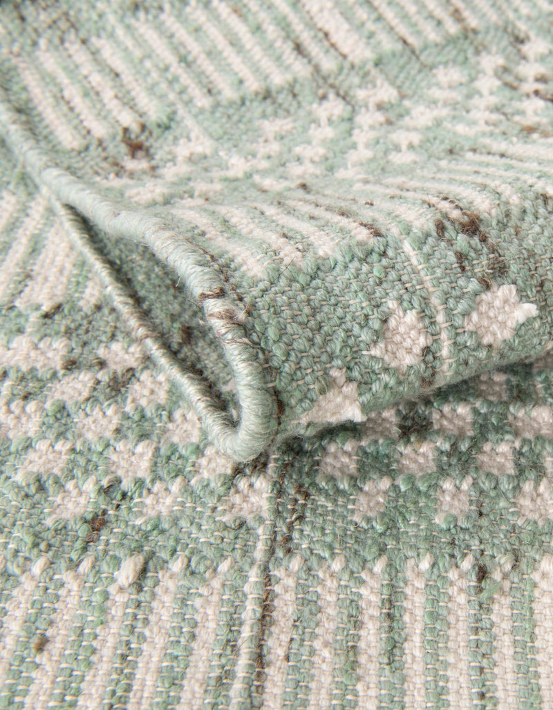 Sustainable Nomad Terrace Collection Area Rug - Reef Runner Sea Green lifestyle 75