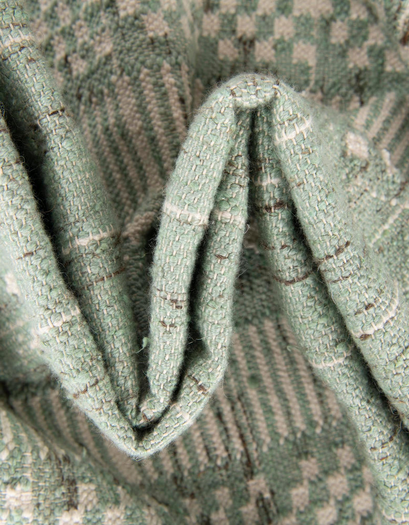 Sustainable Nomad Terrace Collection Area Rug - Reef Runner Sea Green lifestyle 81