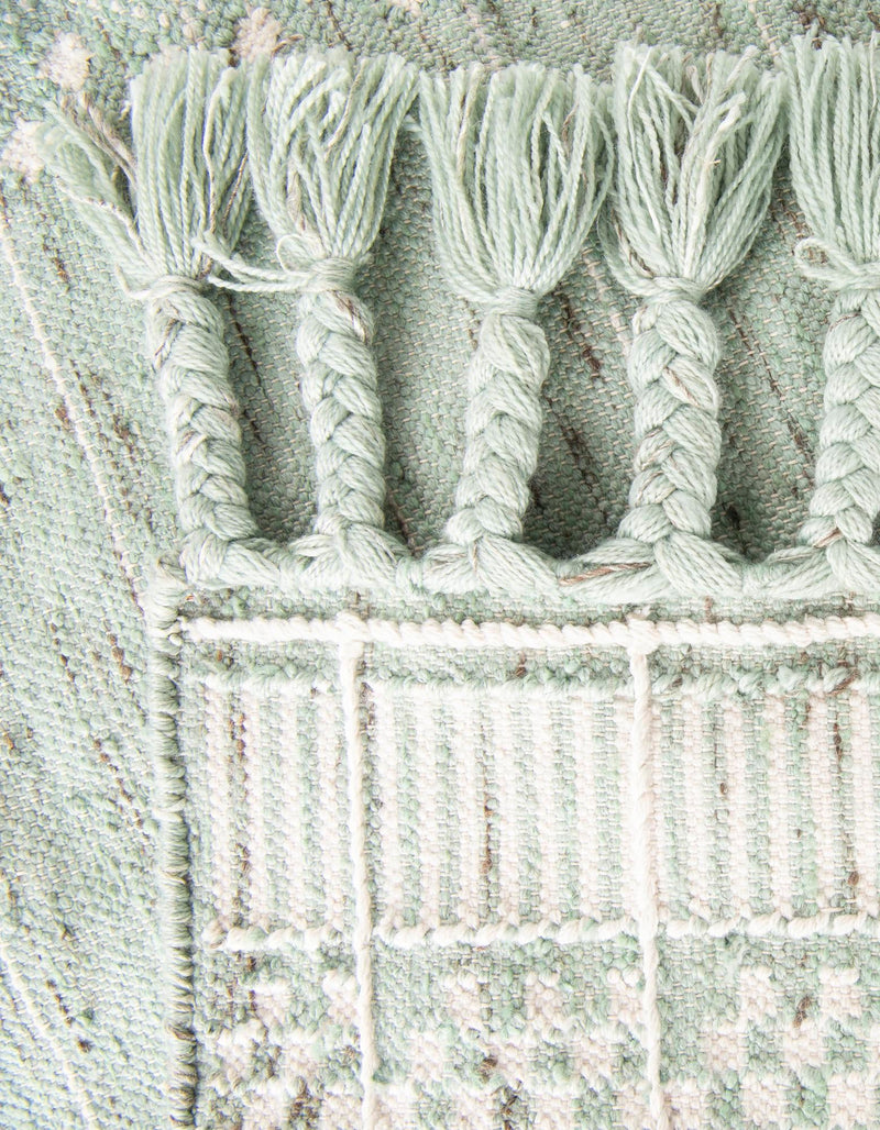 Sustainable Nomad Terrace Collection Area Rug - Reef Runner Sea Green lifestyle 84