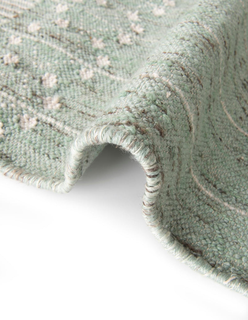 Sustainable Nomad Terrace Collection Area Rug - Reef Runner Sea Green lifestyle 87