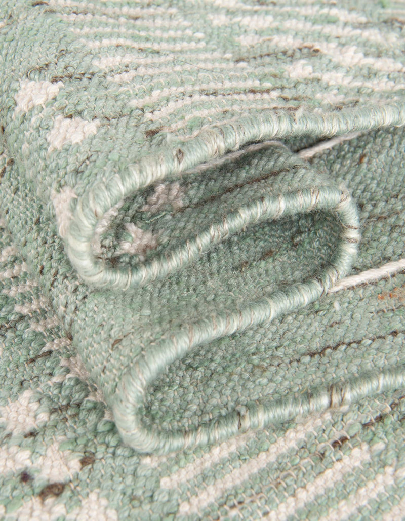 Sustainable Nomad Terrace Collection Area Rug - Reef Runner Sea Green lifestyle 96