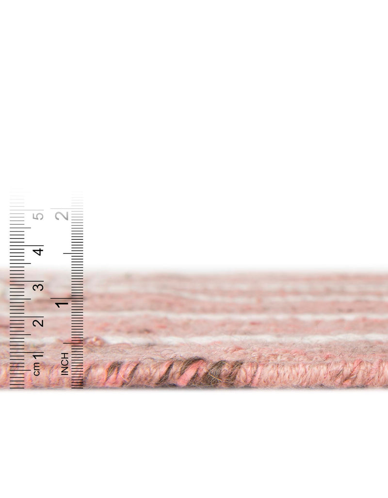 Sustainable Nomad Terrace Collection Area Rug - Reef Rectangle SOFT PINK lifestyle 22