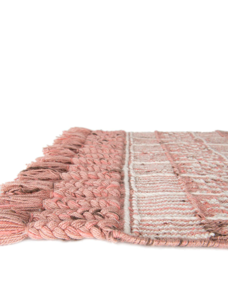 Sustainable Nomad Terrace Collection Area Rug - Reef Rectangle SOFT PINK lifestyle 26
