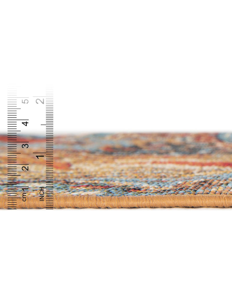 Patio Elegance Collection Area Rug - Oasis Rectangle Multi lifestyle 4