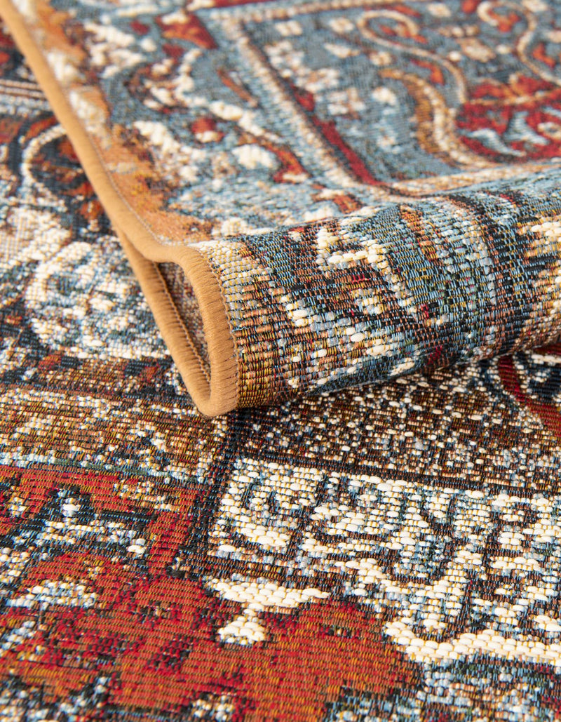 Patio Elegance Collection Area Rug - Oasis Rectangle Multi lifestyle 5