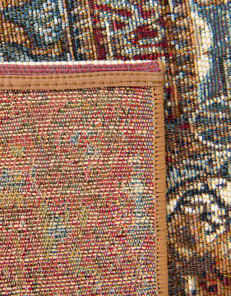 Patio Elegance Collection Area Rug - Oasis Rectangle Multi lifestyle 8