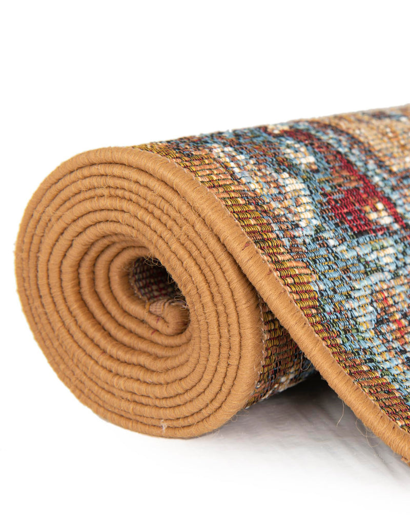 Patio Elegance Collection Area Rug - Oasis Rectangle Multi lifestyle 11