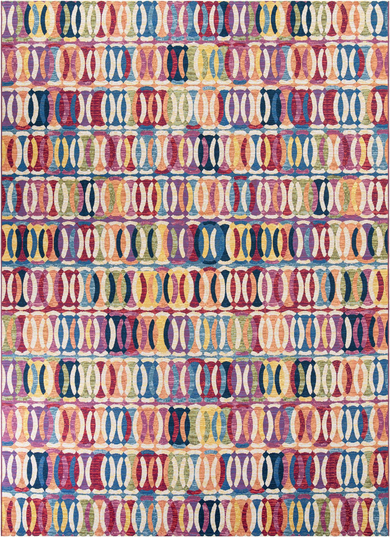 Urban Terrace Collection Area Rug - Boardwalk Rectangle Multi Main