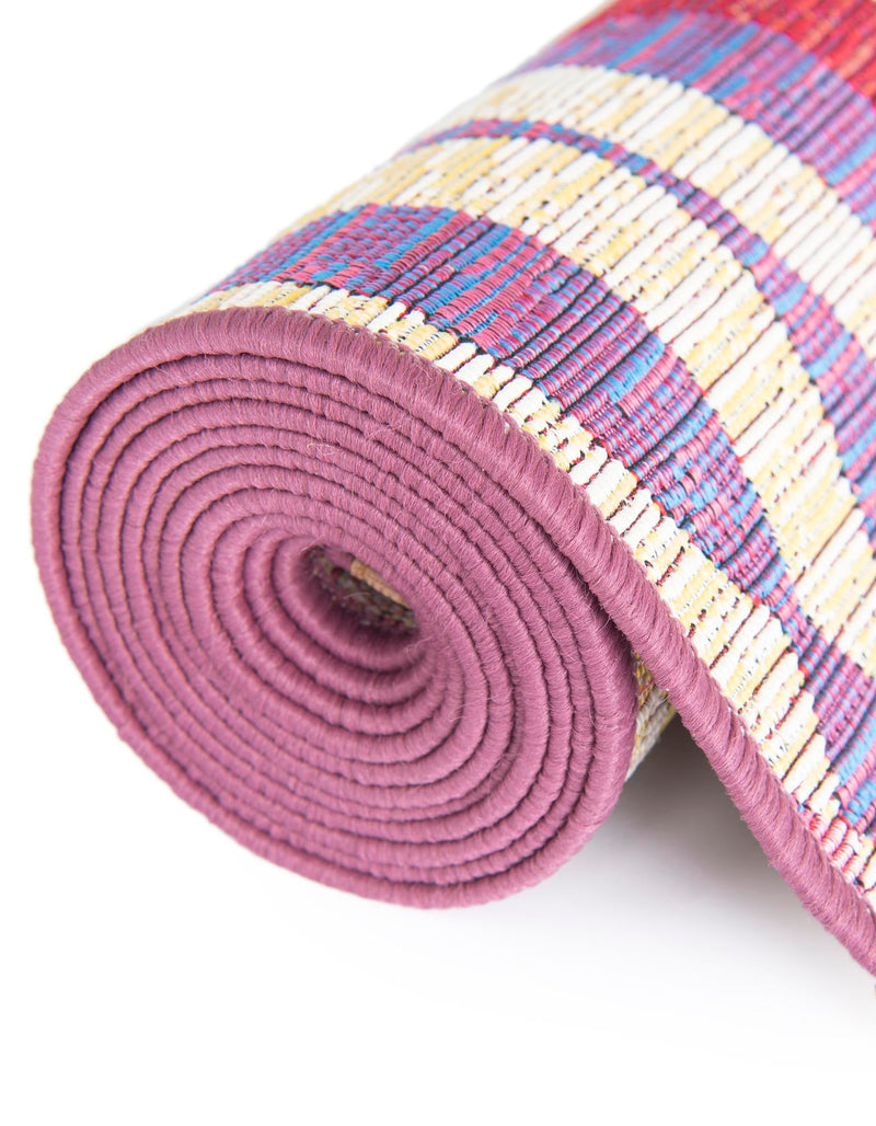 Urban Terrace Collection Area Rug - Boardwalk Rectangle Multi lifestyle 12