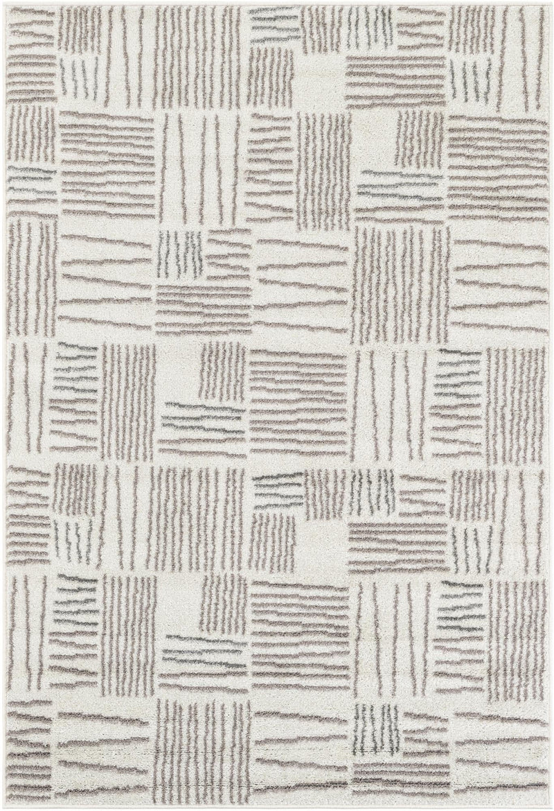 Charleston Elegance Collection Area Rug - Palmetto Rectangle Ivory Main