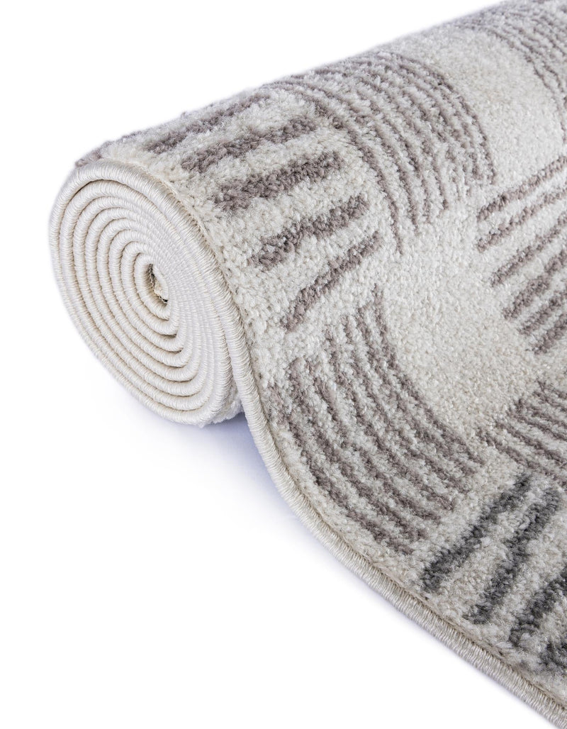 Charleston Elegance Collection Area Rug - Palmetto Runner Ivory lifestyle 12