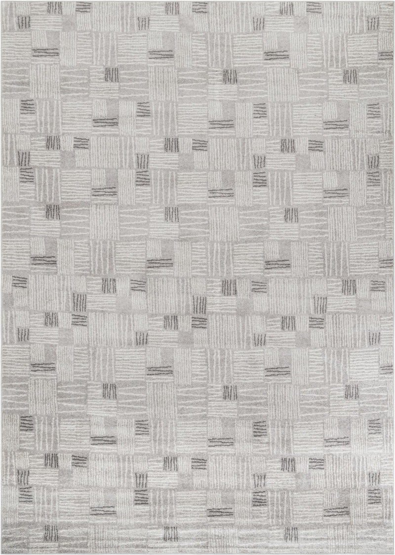 Charleston Elegance Collection Area Rug - Palmetto Rectangle Gray lifestyle 4
