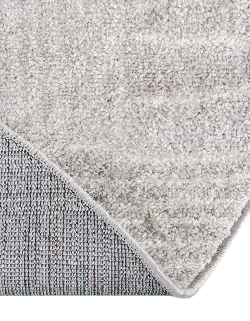 Charleston Elegance Collection Area Rug - Palmetto Round Gray lifestyle 8