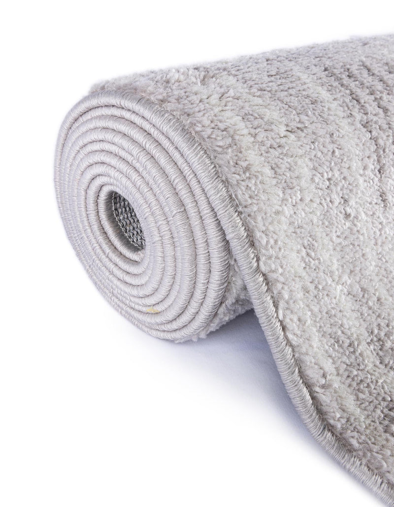 Charleston Elegance Collection Area Rug - Palmetto Round Gray lifestyle 11