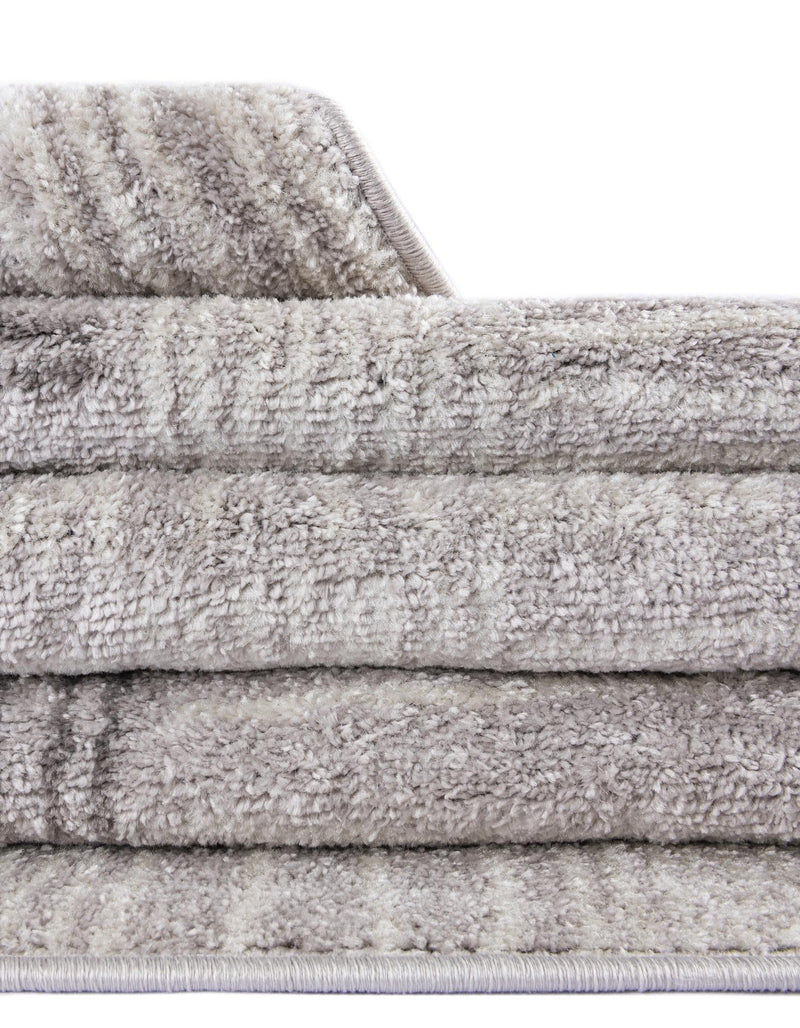 Charleston Elegance Collection Area Rug - Palmetto Round Gray lifestyle 13