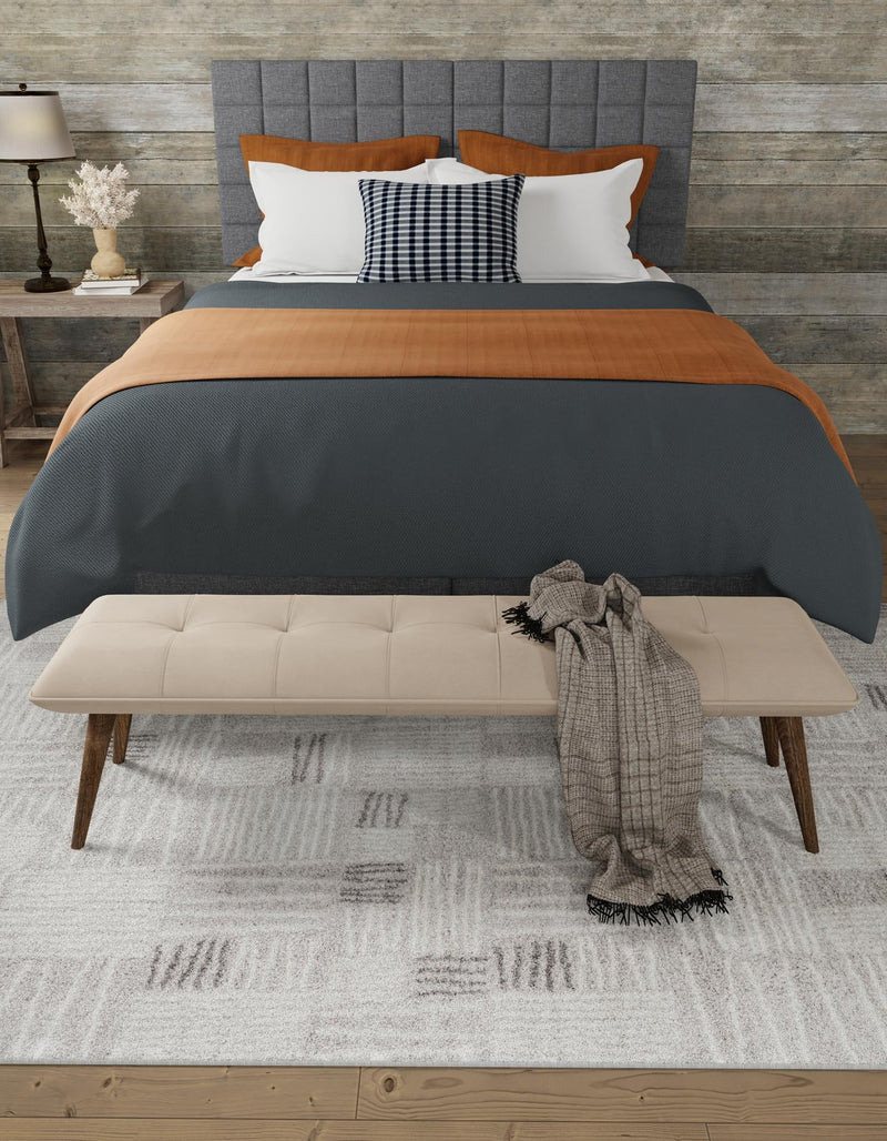 Charleston Elegance Collection Area Rug - Palmetto Rectangle Gray lifestyle 4