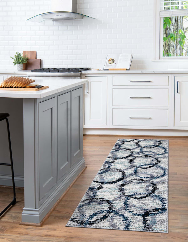 Santa Fe Trails Collection Area Rug - Taos Runner Ivory lifestyle 25