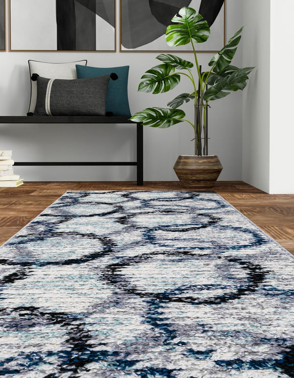 Santa Fe Trails Collection Area Rug - Taos Runner Ivory lifestyle 33