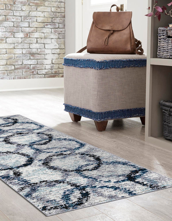 Santa Fe Trails Collection Area Rug - Taos Runner Ivory lifestyle 37