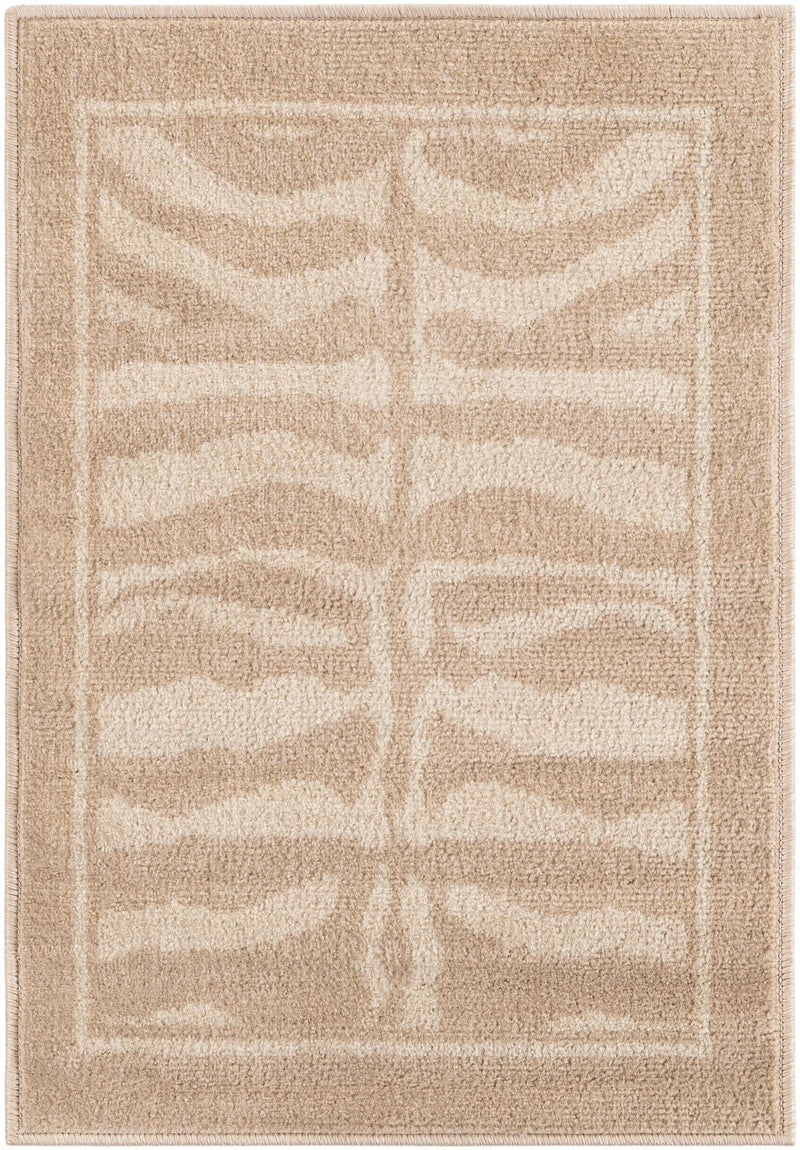 Savannah Sojourn Collection Area Rug - Kalahari Rectangle Beige and Ivory lifestyle 2