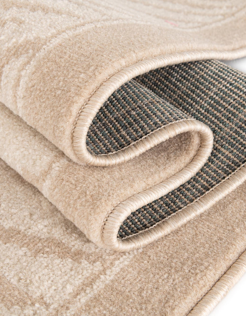 Savannah Sojourn Collection Area Rug - Kalahari Rectangle Beige and Ivory lifestyle 26