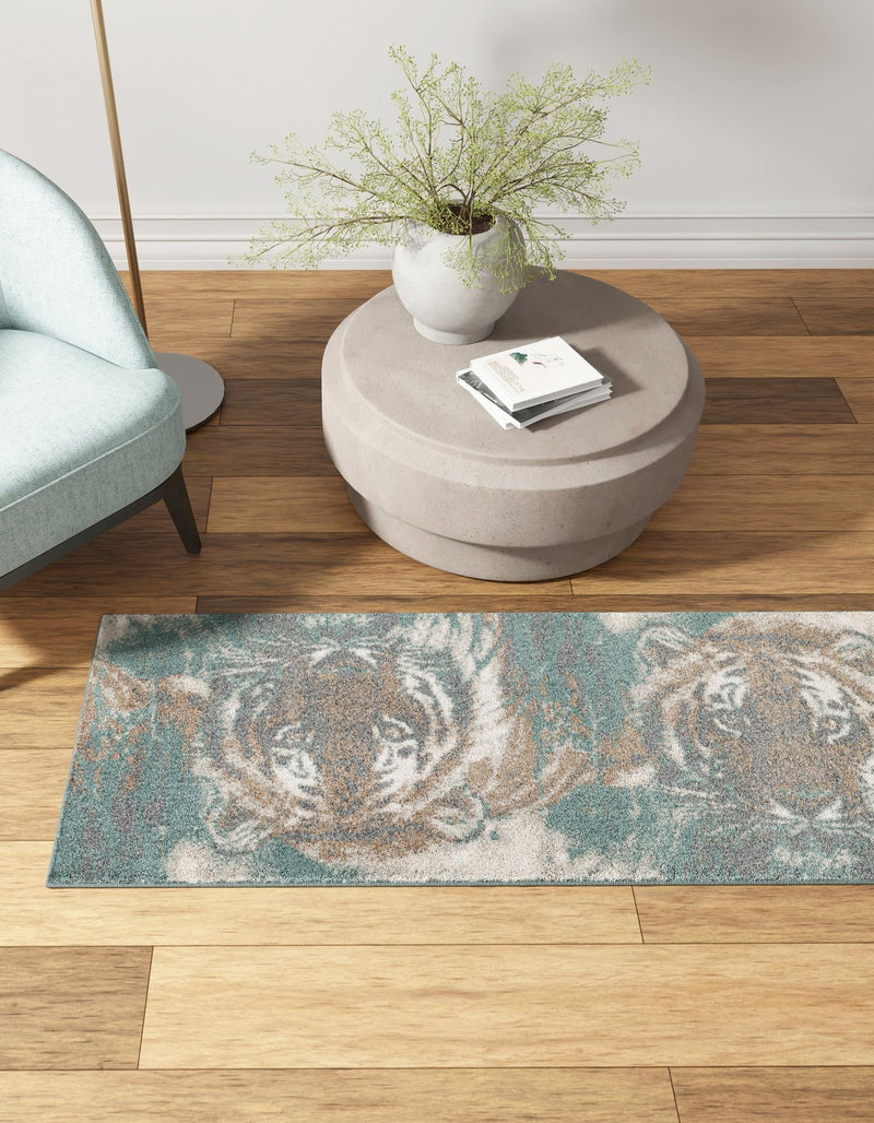 Savannah Sojourn Collection Area Rug - Okavango Runner Multi lifestyle 28