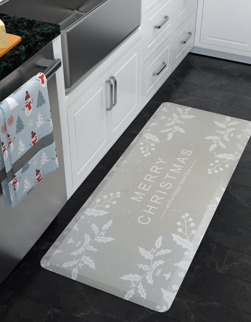 Cozy Haven Mat Collection Area Rug - Den Rectangle Gray lifestyle 3