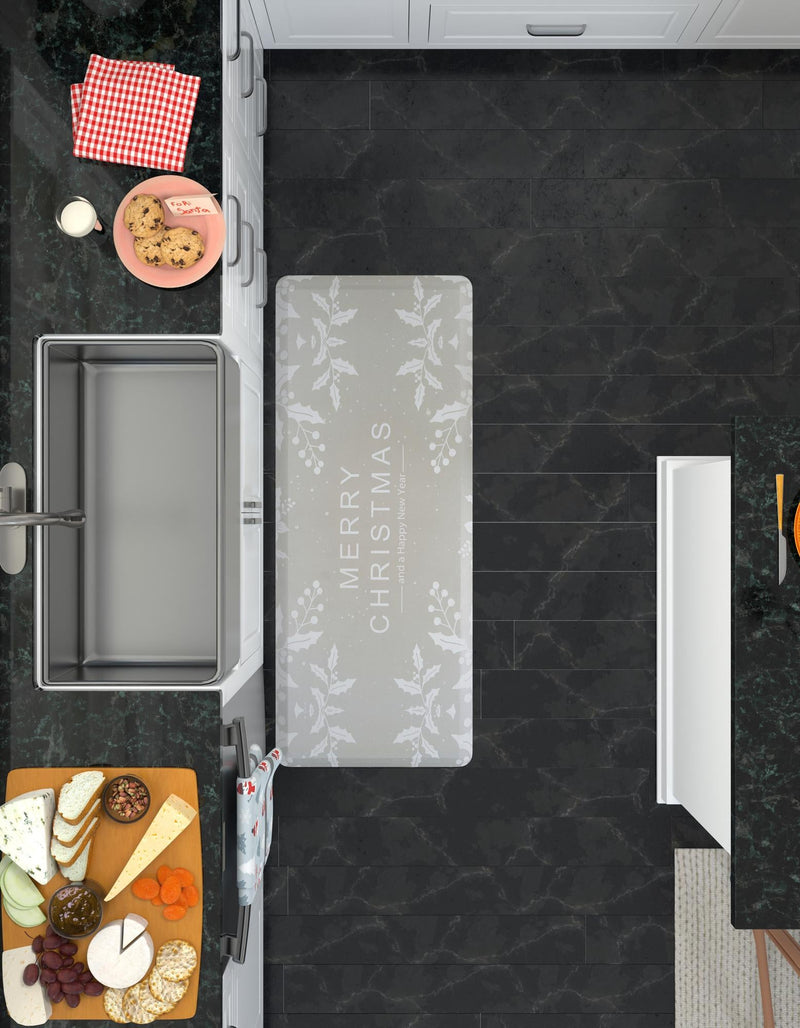 Cozy Haven Mat Collection Area Rug - Den Rectangle Gray lifestyle 11