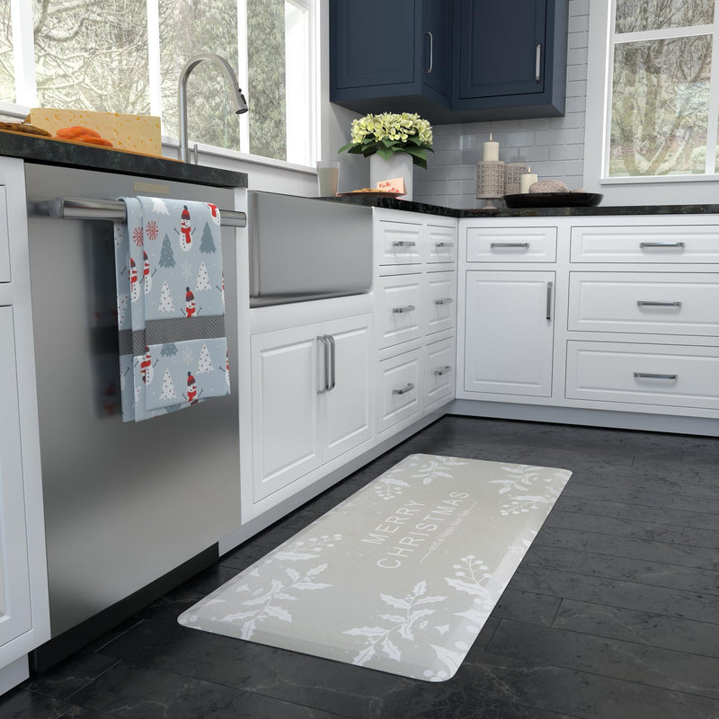 Cozy Haven Mat Collection Area Rug - Den Rectangle Gray lifestyle 19
