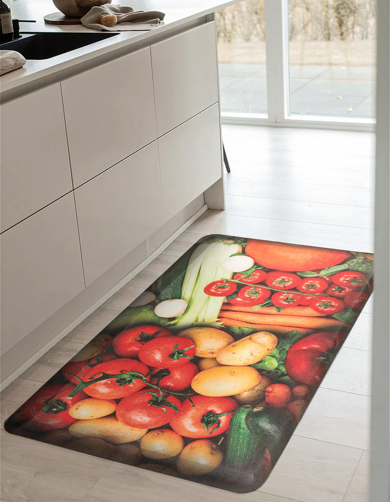 Cozy Haven Mat Collection Area Rug - Solace Rectangle Multi lifestyle 4