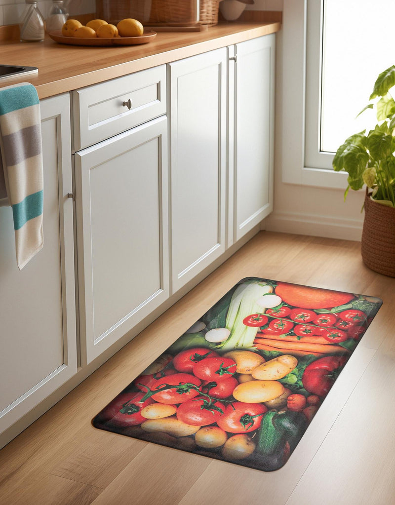 Cozy Haven Mat Collection Area Rug - Solace Rectangle Multi lifestyle 8