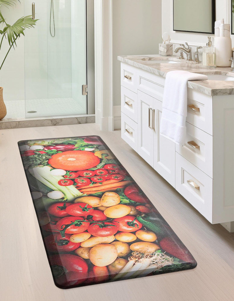 Cozy Haven Mat Collection Area Rug - Solace Rectangle Multi lifestyle 9