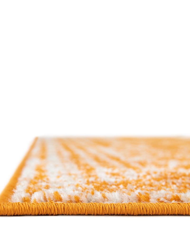 Dover Terrace Collection Area Rug - Lagoon (Orange) Runner Orange lifestyle 13