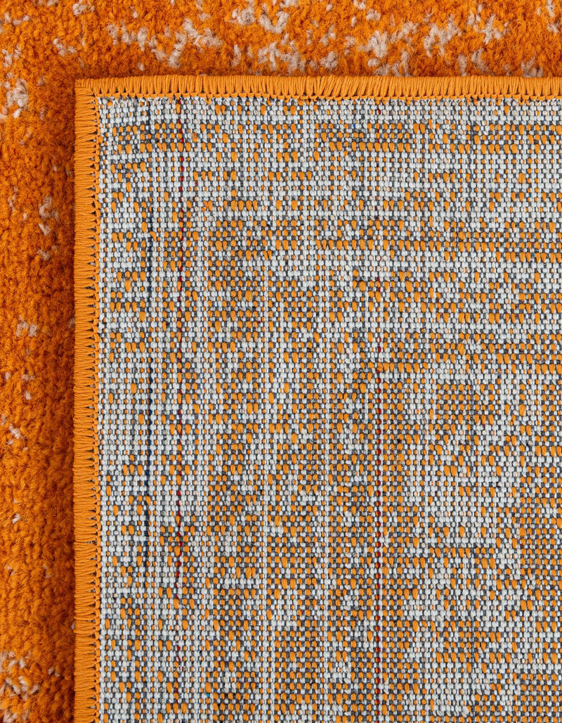 Dover Terrace Collection Area Rug - Lagoon (Orange) Runner Orange lifestyle 15