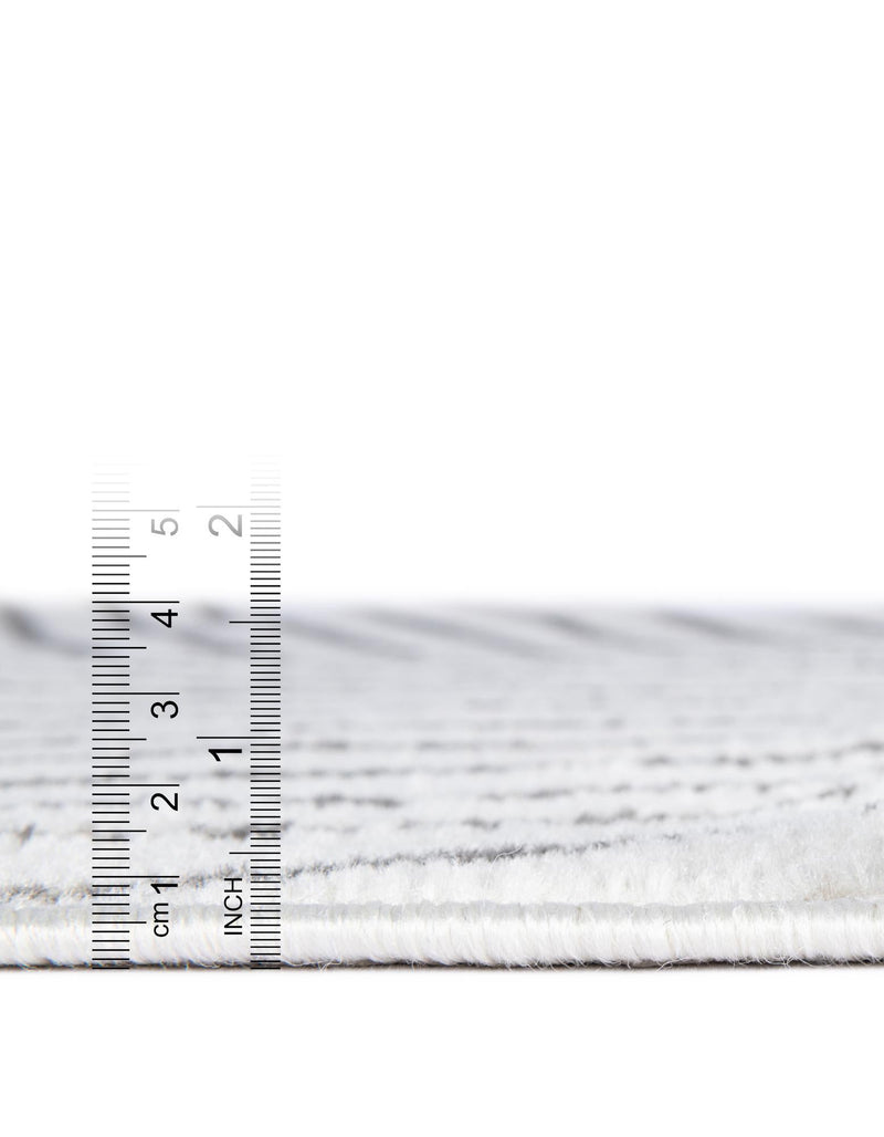 Copenhagen Edge Collection Area Rug - Osterbro Rectangle Ivory lifestyle 24