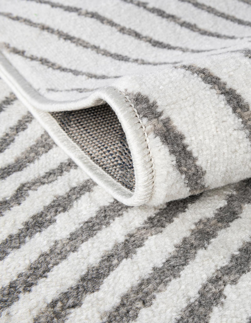 Copenhagen Edge Collection Area Rug - Osterbro Rectangle Ivory lifestyle 26