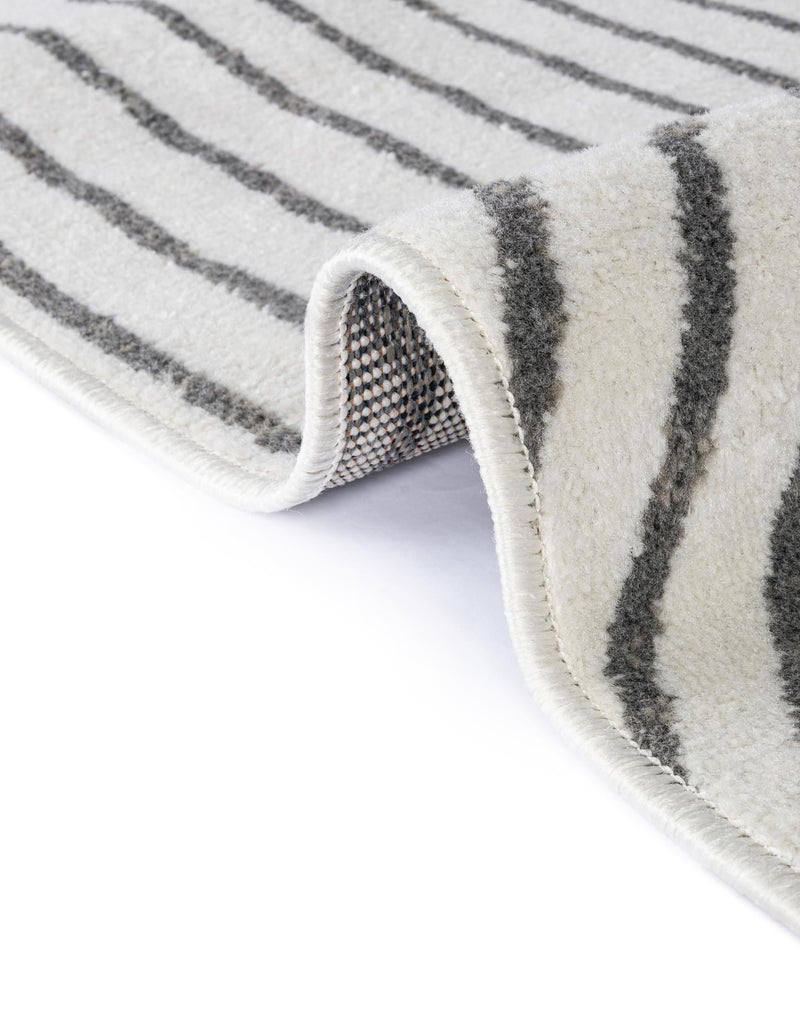 Copenhagen Edge Collection Area Rug - Osterbro Rectangle Ivory lifestyle 34