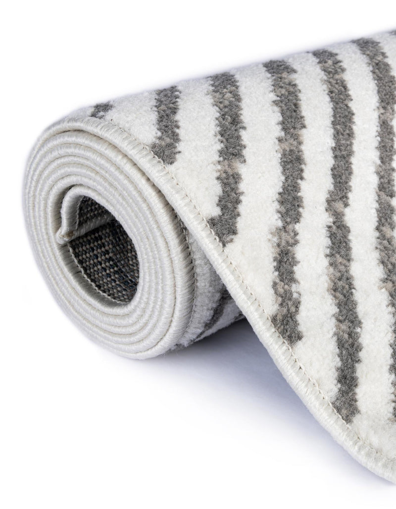 Copenhagen Edge Collection Area Rug - Osterbro Rectangle Ivory lifestyle 38