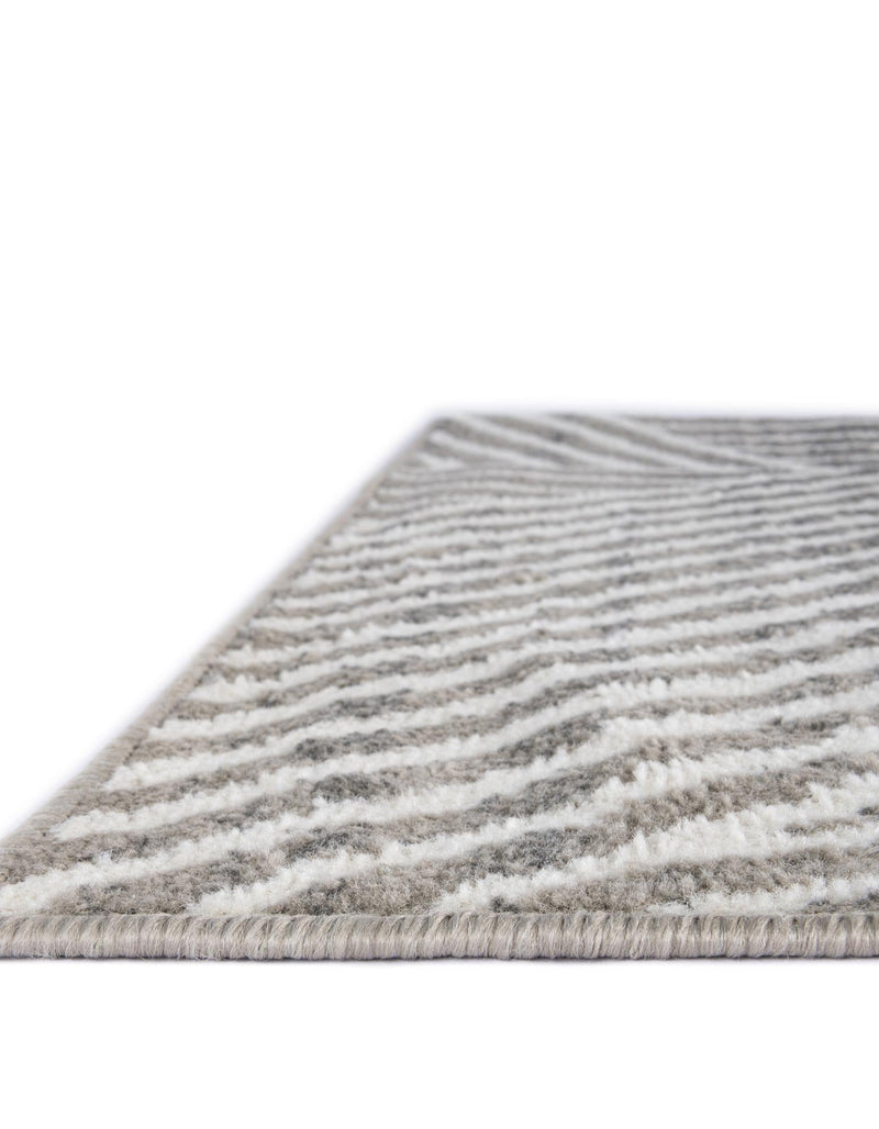 Copenhagen Edge Collection Area Rug - Osterbro Runner Gray lifestyle 192