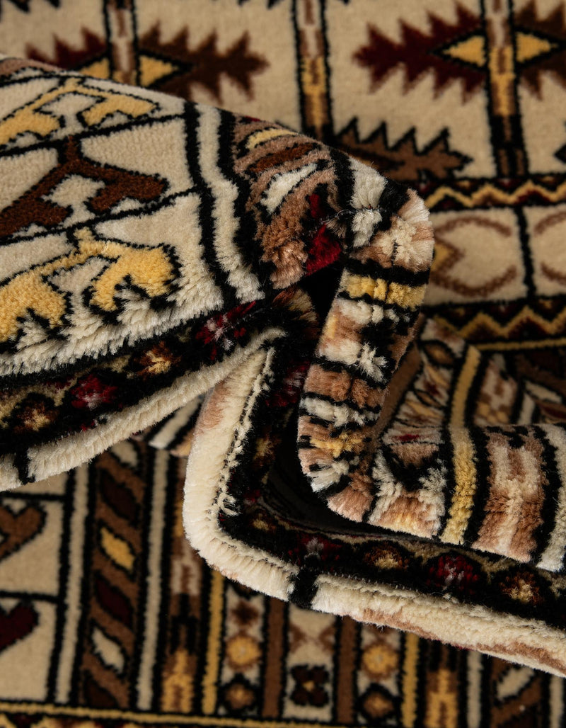 Samarkand Elegance Collection Area Rug - Ishratkhana Rectangle Beige lifestyle 59