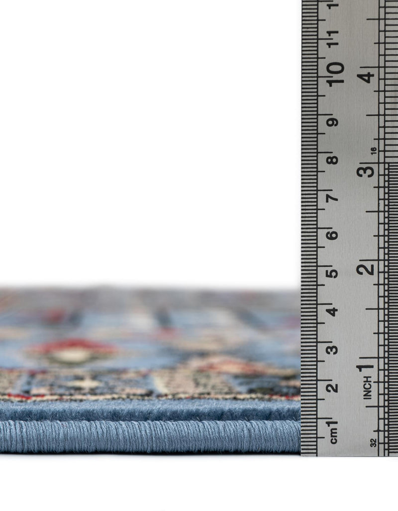 Samarkand Elegance Collection Area Rug - Ishratkhana Rectangle Blue lifestyle 45