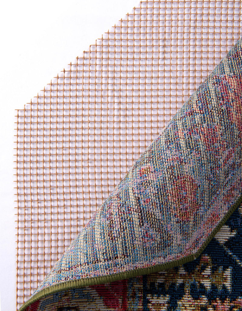 Patio Paver Rug Pad Collection Area Rug - Terracotta Octagon Brown lifestyle 33