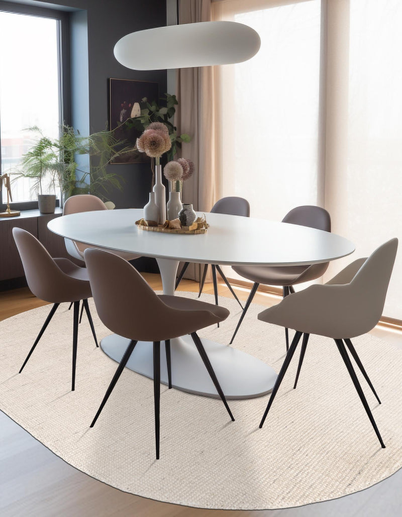 Berkshire Estate Collection Area Rug - Windsor (Vanilla Bean) Oval Vanilla Bean lifestyle 30