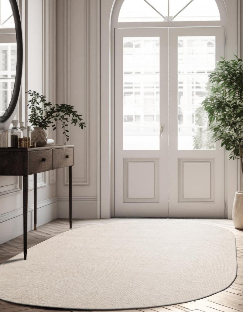 Berkshire Estate Collection Area Rug - Windsor (Vanilla Bean) Oval Vanilla Bean lifestyle 33