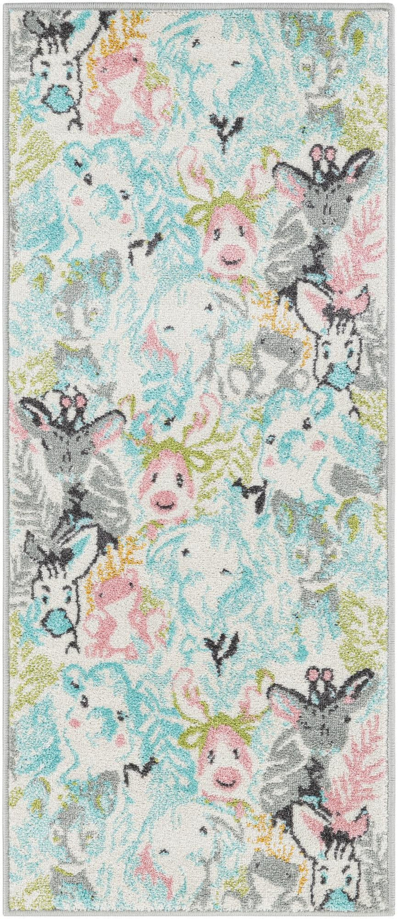 Playful Patterns Collection Area Rug - Splash Runner Multi lifestyle 23
